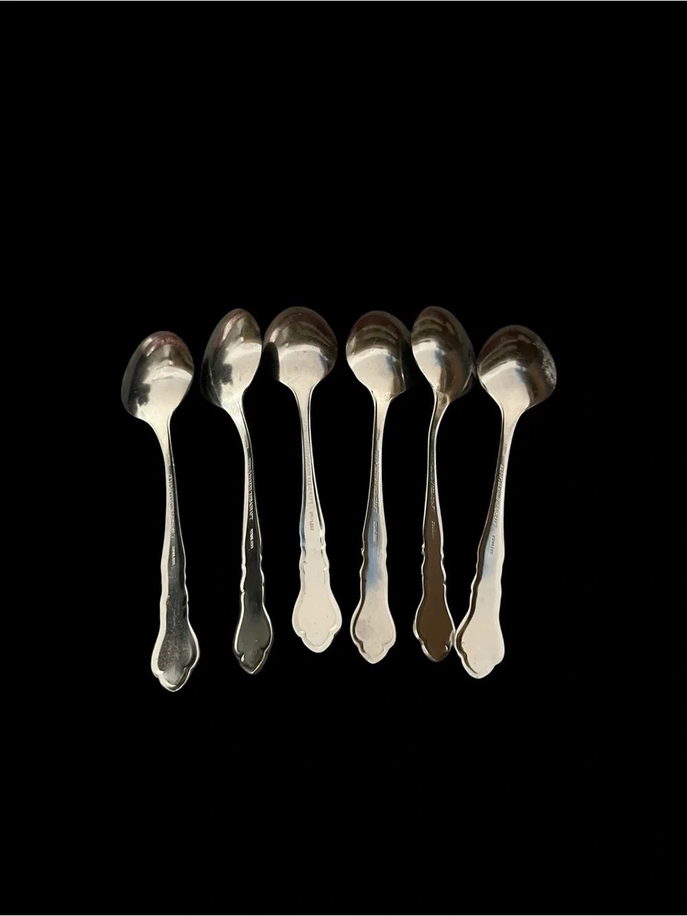 Reed & Barton Carriage Rebacraft Stainless Flatware Vintage - Set of 6 Teaspoons